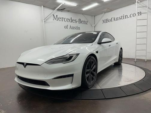 Pearl White Multi 2022 Tesla Model S Base
