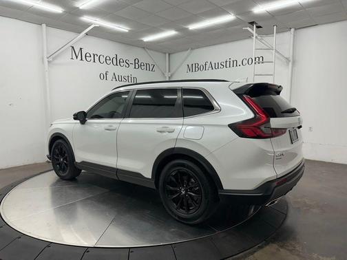 Platinum White Pearl 2024 Honda CR-V Hybrid Sport