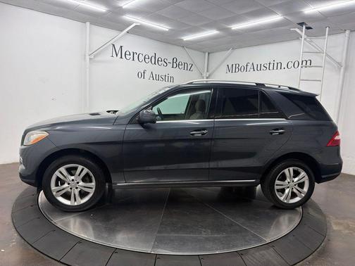Steel Gray Metallic 2014 Mercedes-Benz M-Class ML 350