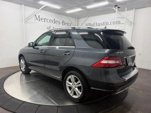 Steel Gray Metallic 2014 Mercedes-Benz M-Class ML 350
