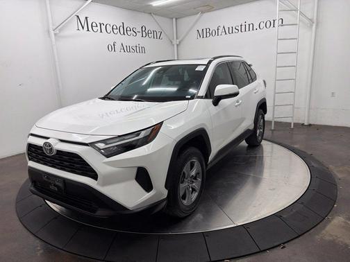 White 2022 Toyota RAV4 XLE