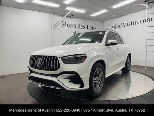 Polar White 2025 Mercedes-Benz AMG GLE 53 Base