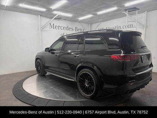 Obsidian Black Metallic 2021 Mercedes-Benz AMG GLS 63 Base 4MATIC