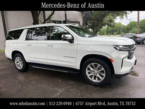 Summit White 2021 Chevrolet Suburban Premier