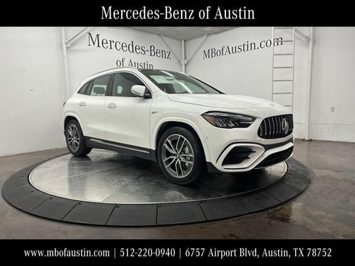 Polar White 2026 Mercedes-Benz AMG GLA 35 Base
