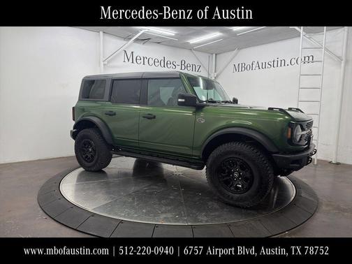 Green Metallic 2022 Ford Bronco Wildtrak