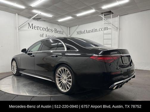 Black 2024 Mercedes-Benz AMG S 63 E Base