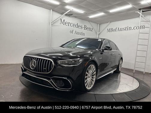 Black 2024 Mercedes-Benz AMG S 63 E Base