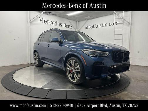 Phytonic Blue Metallic 2023 BMW X5 M50i