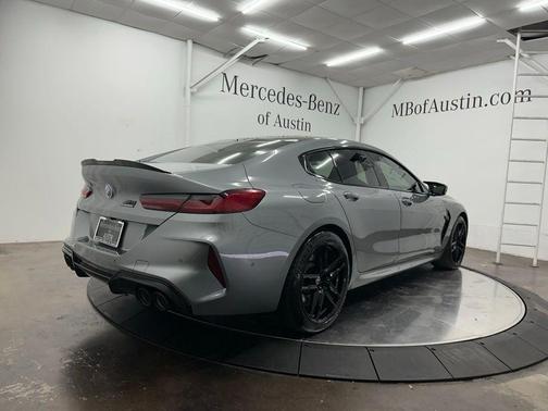 Skyscraper Gray Metallic 2023 BMW M8 Competition Gran Coupe