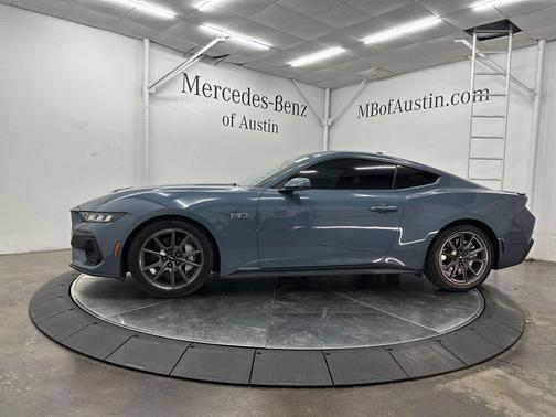 Vapor Blue Metallic 2024 Ford Mustang GT Premium