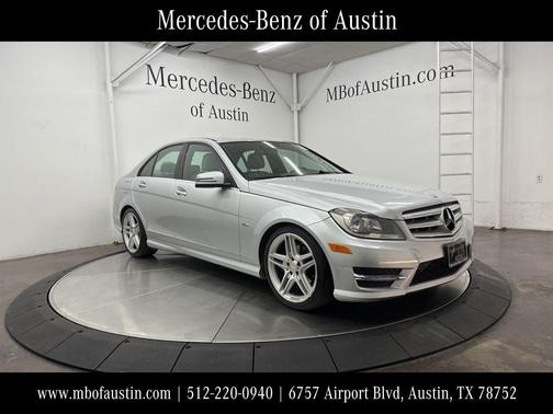 Iridium Silver 2012 Mercedes-Benz C-Class C 250
