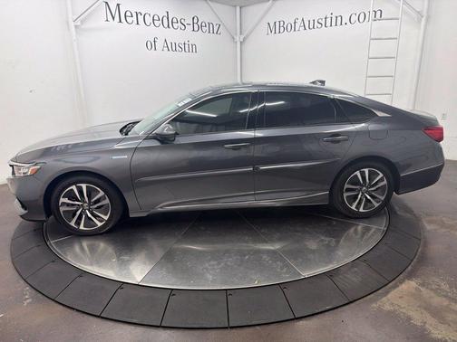 Modern Steel Metallic 2022 Honda Accord Hybrid EX-L