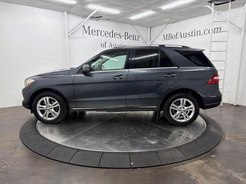 Steel Gray Metallic 2015 Mercedes-Benz M-Class ML 350