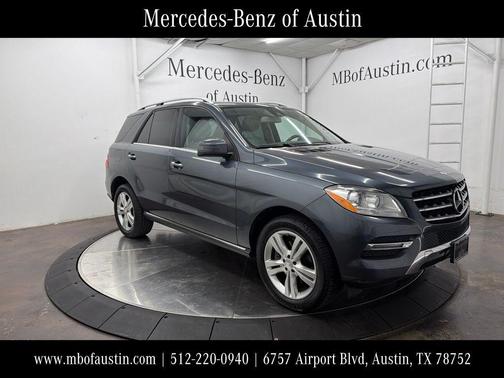 Steel Gray Metallic 2015 Mercedes-Benz M-Class ML 350
