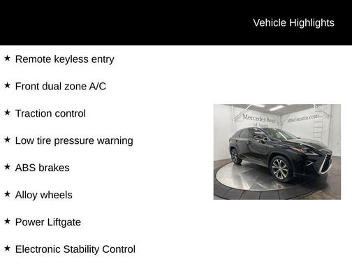 2017 Lexus RX 350 350