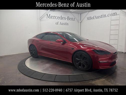 Red 2024 Tesla Model S Base
