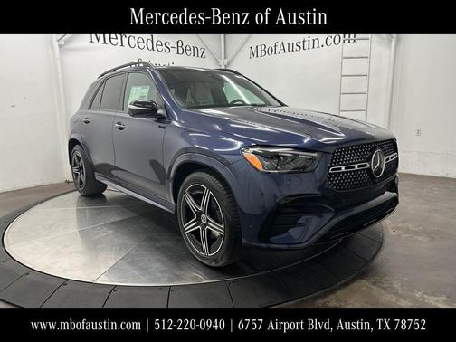Twilight Blue Metallic 2026 Mercedes-Benz GLE 450 4MATIC