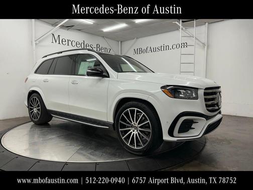 MANUFAKTUR Moonlight White Metallic 2026 Mercedes-Benz GLS 450 4MATIC