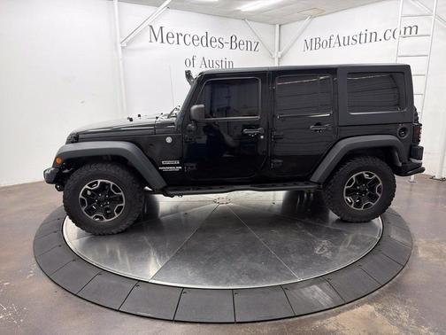 Black Clearcoat 2013 Jeep Wrangler Unlimited Sport