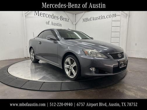 Nebula Gray Pearl 2012 Lexus IS 350C Base