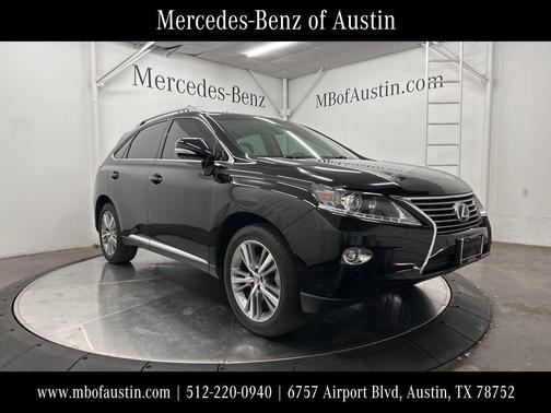 Obsidian Black 2015 Lexus RX 350 Base