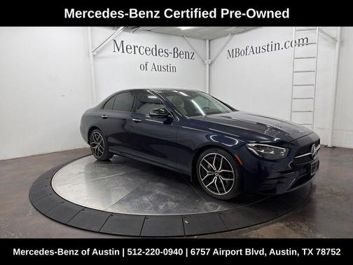 Lunar Blue Metallic 2021 Mercedes-Benz E-Class E 350