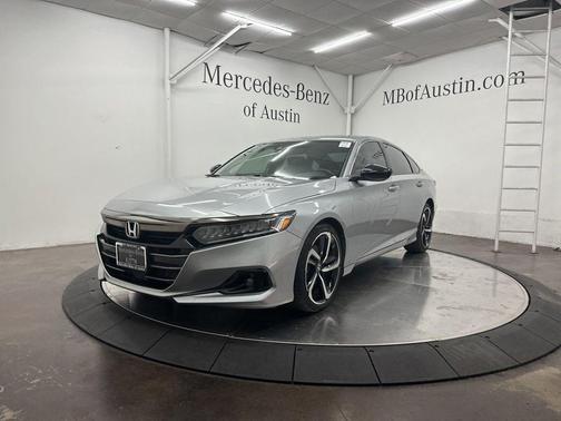Lunar Silver Metallic 2021 Honda Accord Sport 1.5T