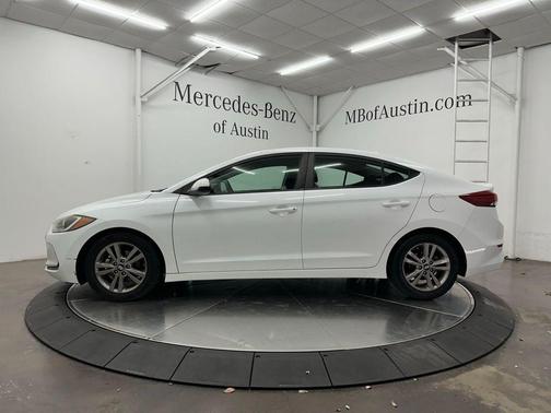 Quartz White Pearl 2018 Hyundai ELANTRA SEL