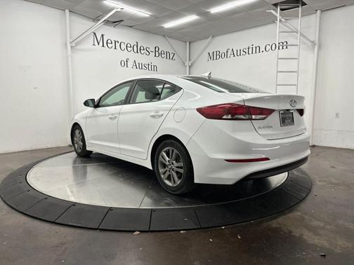 Quartz White Pearl 2018 Hyundai ELANTRA SEL