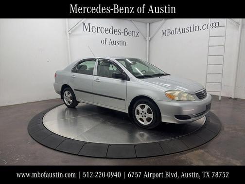 Silver 2007 Toyota Corolla CE