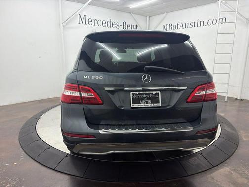 Steel Gray Metallic 2014 Mercedes-Benz M-Class ML 350