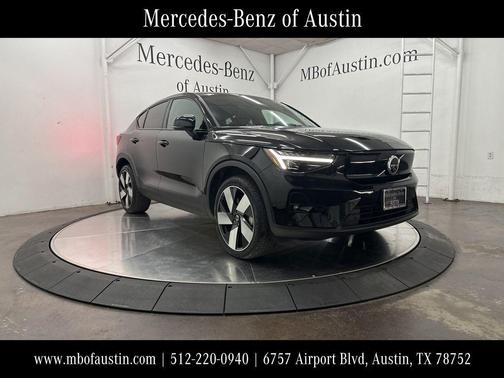 Black Stone 2022 Volvo C40 Recharge Pure Electric P8 Ultimate