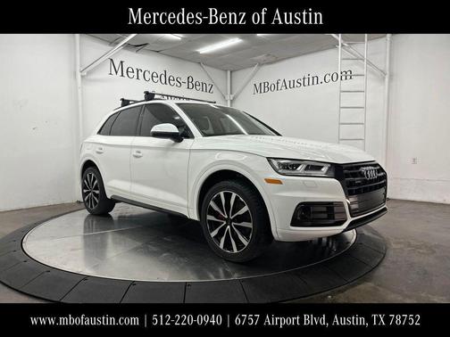 Ibis White 2020 Audi Q5 40 Premium Plus