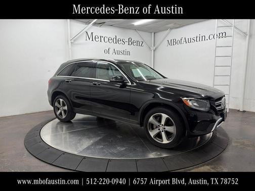 Black 2016 Mercedes-Benz GLC-Class GLC 300