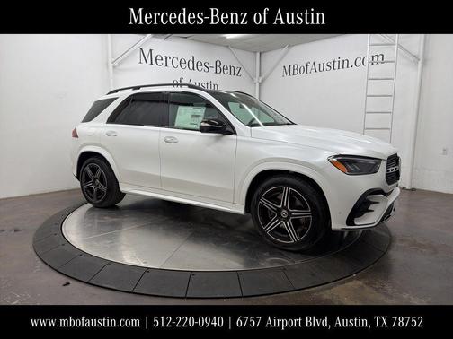 Moonlight White 2026 Mercedes-Benz GLE 450 4MATIC