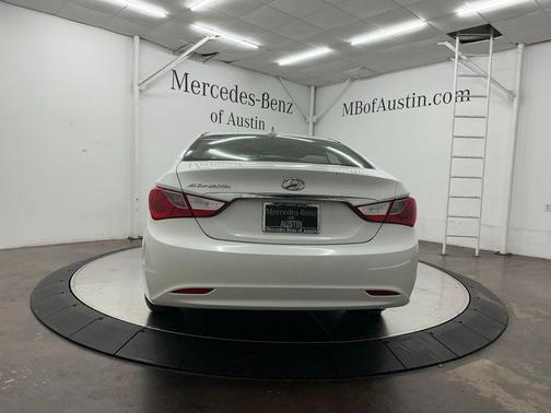 Shimmering White Mica 2013 Hyundai SONATA GLS