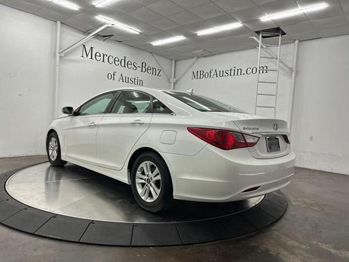 Shimmering White Mica 2013 Hyundai SONATA GLS