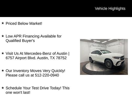 2026 Mercedes-Benz GLC 300 Base 4MATIC