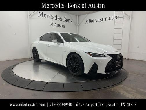Ultra White 2023 Lexus IS 350 F Sport