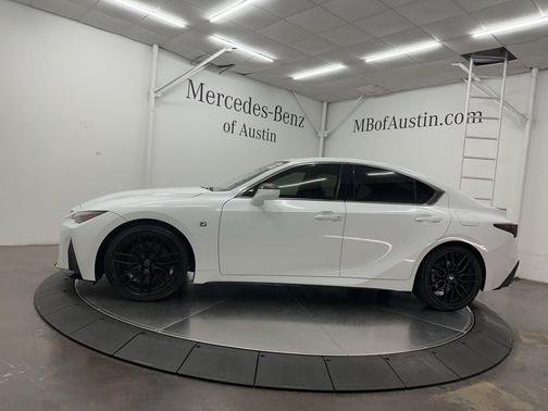 Ultra White 2023 Lexus IS 350 F Sport