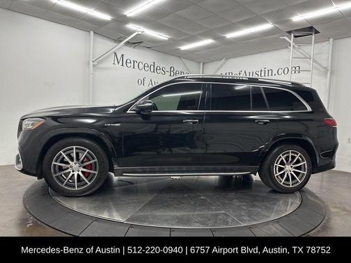 Obsidian Black Metallic 2022 Mercedes-Benz AMG GLS 63 Base 4MATIC