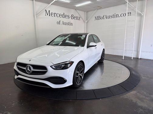Polar White 2027 Mercedes-Benz C-Class C 300