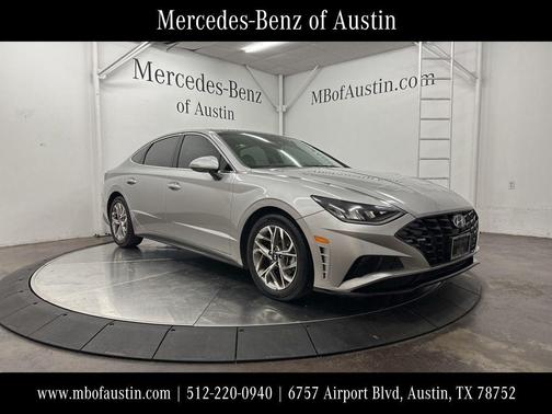 Shimmering Silver Pearl 2021 Hyundai SONATA SEL