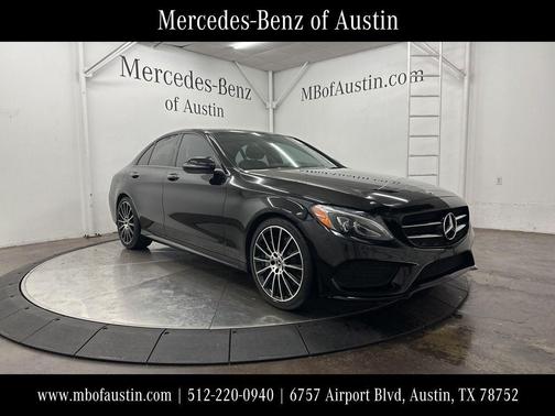Black 2018 Mercedes-Benz C-Class C 300