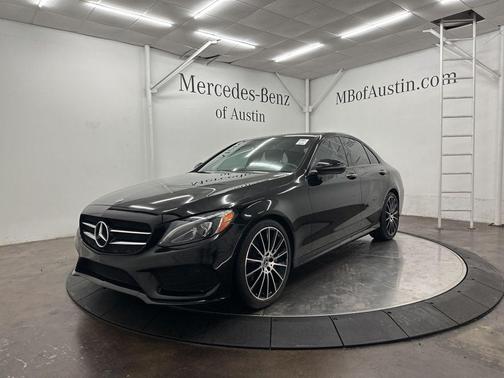 Black 2018 Mercedes-Benz C-Class C 300