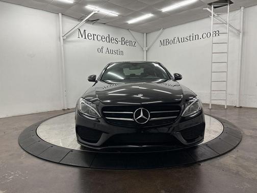 Black 2018 Mercedes-Benz C-Class C 300