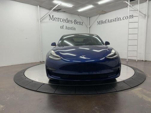 Blue 2021 Tesla Model 3 Standard Range Plus