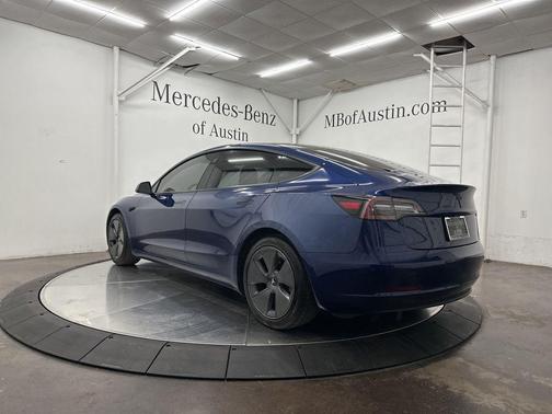 Blue 2021 Tesla Model 3 Standard Range Plus