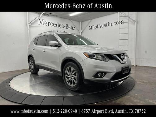 Brilliant Silver 2015 Nissan Rogue SL